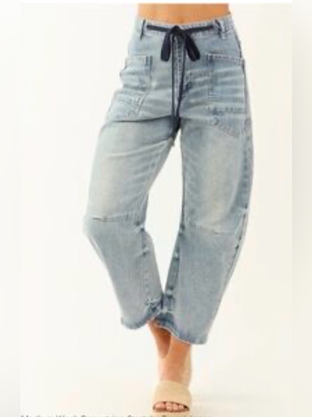 So Me | Cropped Barrel Jeans